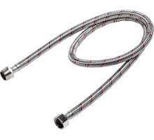 Гибкая подводка для воды 1/2", 1 м, гайка-шт.уцер STAYER 51015-G/S-100
