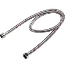 Гибкая подводка для воды 1/2", 1 м, гайка-шт.уцер STAYER 51015-G/S-100