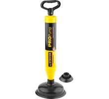 Вакуумный вантуз с двумя адаптерами PROPump, d 70, 160 мм STAYER 51925