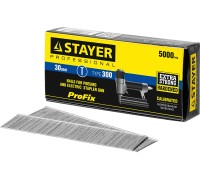 Гвозди тип 300 (47/J/F) Калибр 18GA. 5000 шт. 30 мм STAYER 31530-30