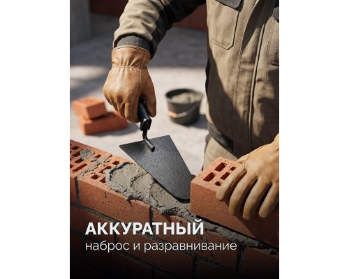 Кельма каменщика 175x104 мм, пластмассовая ручка STAYER 08250-4_z01