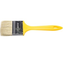 Плоская кисть UNIVERSAL, 75 мм, 3", светлая натуральная щетина, пластмассовая ручка, все виды ЛКМ STAYER 0107-75_z01