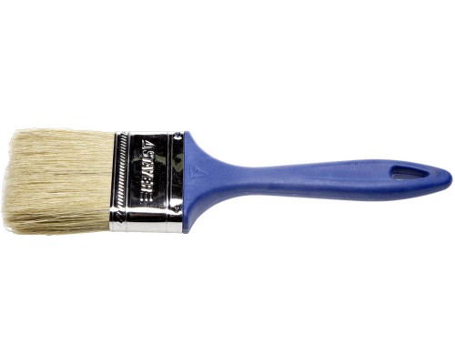 Плоская кисть Universal, 63 мм, 2.5", натуральная щетина, пластмассовая ручка, все виды ЛКМ STAYER 01085-63_z01