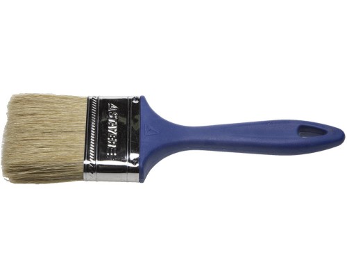 Плоская кисть Universal, 75 мм, 3", натуральная щетина, пластмассовая ручка, все виды ЛКМ STAYER 01085-75_z01