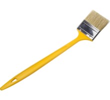 Радиаторная кисть UNIVERSAL, 63 мм, 2,5", щетина светлая натуральная, пластмассовая ручка, все виды ЛКМ STAYER 0110-63_z01