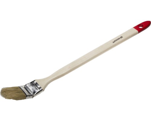 Радиаторная кисть UNIVERSAL, 25 мм, 1", светлая натуральная щетина, деревянная ручка, все виды ЛКМ STAYER 0111-25