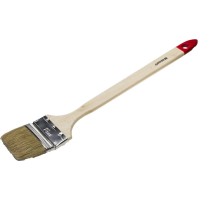 Радиаторная кисть UNIVERSAL, 75 мм, 3", светлая натуральная щетина, деревянная ручка, все виды ЛКМ STAYER 0111-75