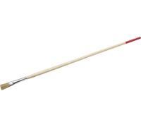 Плоская тонкая кисть UNIVERSAL, 8 мм, светлая натуральная щетина, деревянная ручка, все виды ЛКМ STAYER 0124-06