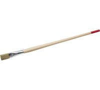 Плоская тонкая кисть UNIVERSAL, 20 мм, светлая натуральная щетина, деревянная ручка, все виды ЛКМ STAYER 0124-18