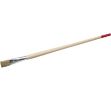 Плоская тонкая кисть UNIVERSAL, 20 мм, светлая натуральная щетина, деревянная ручка, все виды ЛКМ STAYER 0124-18