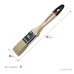 Плоская кисть UNIVERSAL-EURO, 38 мм, 1.5", светлая натуральная щетина, деревянная ручка, все виды ЛКМ STAYER 0102-038