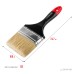 Плоская кисть Universal, 100 мм, 4", светлая, натуральная щетина, деревянная ручка, все виды ЛКМ STAYER 0104-100