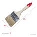 Плоская кисть UNIVERSAL, 100 мм, 4", светлая натуральная щетина, деревянная ручка, все виды ЛКМ STAYER 0101-100