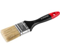 Плоская кисть Universal, 50 мм, 2", светлая, натуральная щетина, деревянная ручка, все виды ЛКМ STAYER 0104-050