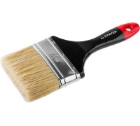 Плоская кисть Universal, 100 мм, 4", светлая, натуральная щетина, деревянная ручка, все виды ЛКМ STAYER 0104-100