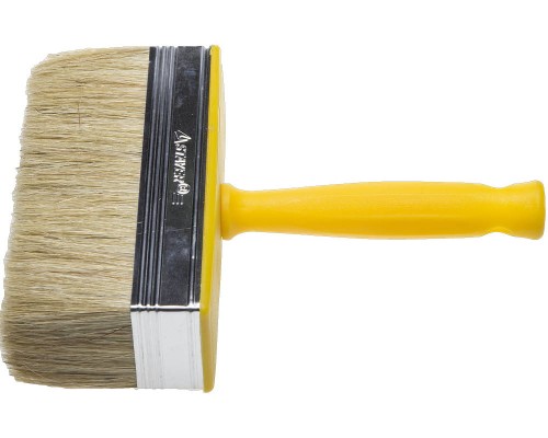 Макловица Universal MINI, 5x15 см, светлая натуральная щетина, пластмассовый корпус, все виды ЛКМ STAYER 0182-15