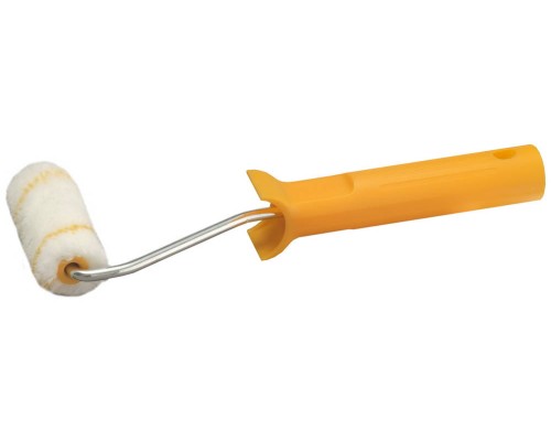 Малярный мини-валик в сборе GIRPAINT, 15x70 мм, бюгель 6 мм, ворс 10 мм, полиакрил, все виды ЛКМ STAYER 03-0509-07_z01