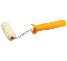 Малярный мини-валик в сборе GIRPAINT, 15x110 мм, бюгель 6 мм, ворс 10 мм, полиакрил, все виды ЛКМ STAYER 03-0509-11_z01