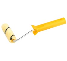 Малярный мини-валик в сборе DUALON, 15x110 мм, бюгель 6 мм, ворс 7 мм, полиакрил, все виды ЛКМ STAYER 03-05812-11