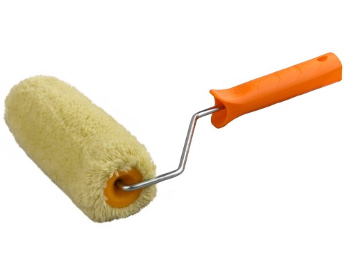 Фасадный валик с ручкой SYNTEX, 50x180 мм, бюгель 6 мм, ворс 18 мм, полиакрил, все виды ЛКМ STAYER 0320-18