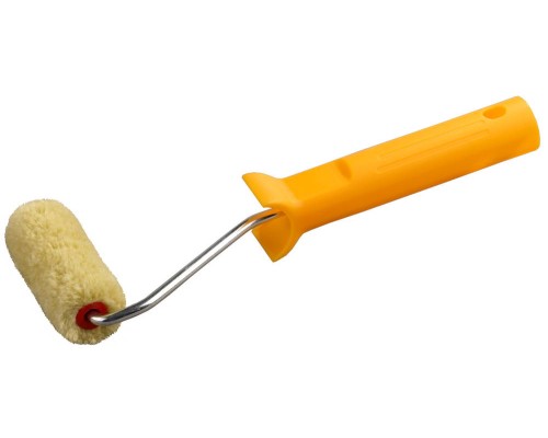 Малярный мини-ролик SYNTEX, 15x70 мм, бюгель 6 мм, ворс 12 мм, полиакрил, все виды ЛКМ STAYER 0512-07