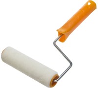 Малярный валик VELUR, 30x150 мм, бюгель 6 мм, ворс 4 мм, 50% акрил, 50% шерсть, для лаков и эмалей STAYER 0331-15_z01