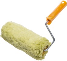 Фасадный валик с ручкой SYNTEX, 58x180 мм, бюгель 8 мм, ворс 18 мм, полиакрил, все виды ЛКМ STAYER 0322-18_z01