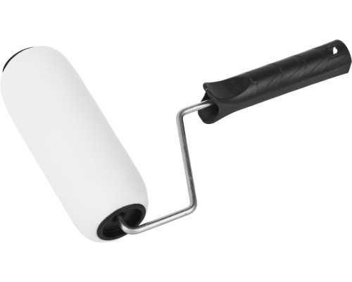 Малярный валик ПОРОЛОН, 44x180 мм, бюгель 6 мм, ворс 2 мм, для водоэмульсионных, акриловых красок и эмали STAYER 0360-18_z01