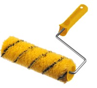 Малярный валик DUALON, 40x180 мм, бюгель 6 мм, ворс 12 мм, полиакрил, все виды ЛКМ STAYER 03184-18_z02