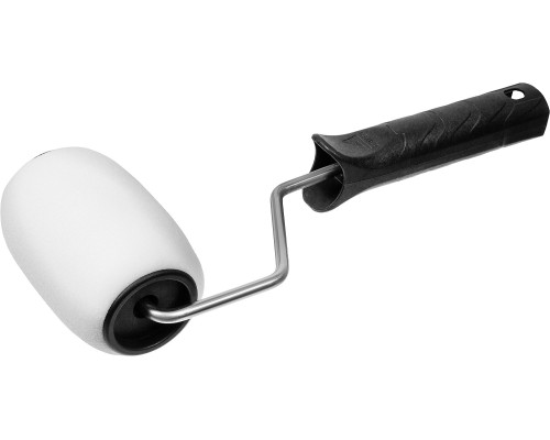 Малярный валик ПОРОЛОН, 44x90 мм, бюгель 6 мм, ворс 2 мм, для водоэмульсионных, акриловых красок и эмали STAYER 0360-09_z01