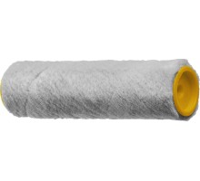 Малярный ролик VELUR, 40x180 мм, бюгель 6 мм, ворс 4 мм, 50% акрил, 50% шерсть, для лаков и эмалей STAYER 0231-18_z01