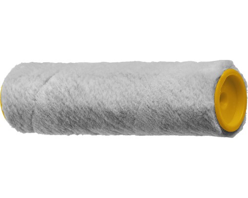 Малярный ролик VELUR, 40x180 мм, бюгель 6 мм, ворс 4 мм, 50% акрил, 50% шерсть, для лаков и эмалей STAYER 0231-18_z01