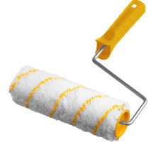 Малярный валик GIRPAINT, 48x180 мм, бюгель 8 мм, ворс 12 мм, полиакрил, все виды ЛКМ STAYER 0314-18_z02