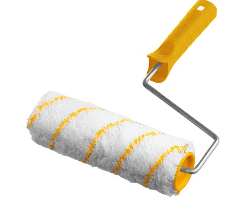 Малярный валик GIRPAINT, 48x180 мм, бюгель 8 мм, ворс 12 мм, полиакрил, все виды ЛКМ STAYER 0314-18_z02