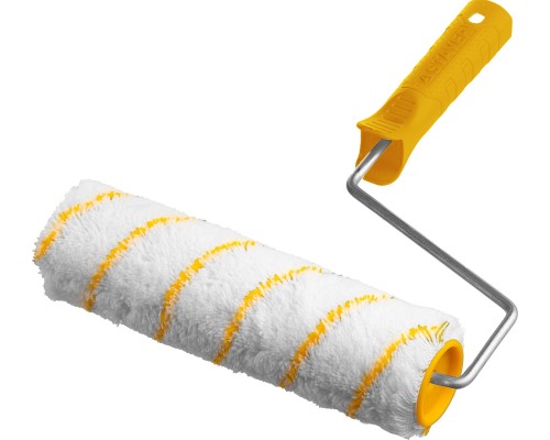 Малярный валик GIRPAINT, 48x240 мм, бюгель 8 мм, ворс 12 мм, полиакрил, все виды ЛКМ STAYER 0314-24_z02