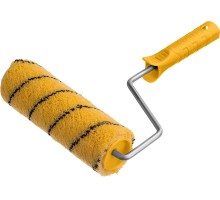 Малярный валик DUALON, 48x180 мм, бюгель 8 мм, ворс 12 мм, полиакрил, все виды ЛКМ STAYER 03182-18_z02