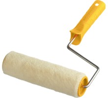 Малярный валик VELUR, 40x180 мм, бюгель 6 мм, ворс 4 мм, 50% акрил, 50% шерсть, для лаков и эмалей STAYER 0331-18_z02