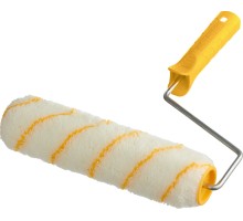 Малярный валик GIRPAINT, 40x240 мм, бюгель 6 мм, ворс 12 мм, полиакрил, все виды ЛКМ STAYER 0315-24_z01