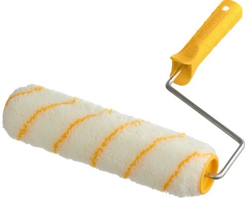 Малярный валик GIRPAINT, 40x240 мм, бюгель 6 мм, ворс 12 мм, полиакрил, все виды ЛКМ STAYER 0315-24_z01
