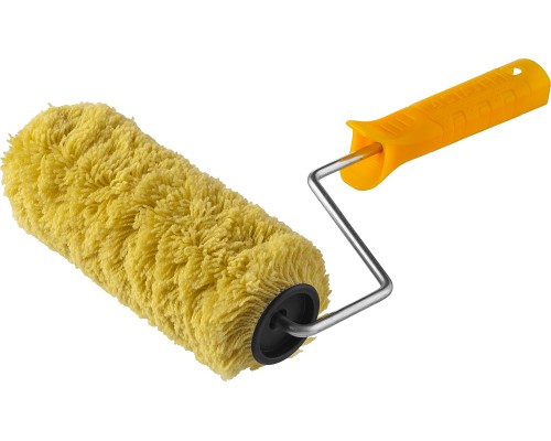 Малярный валик SYNTEX, 40x180 мм, бюгель 6 мм, ворс 18 мм, полиакрил, все виды ЛКМ STAYER 0319-18_z01