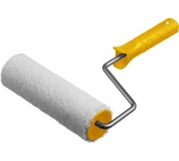 Малярный валик VELUR, 48x180 мм, бюгель 8 мм, ворс 4 мм, 50% акрил, 50% шерсть, для лаков и эмалей STAYER 0332-18_z02