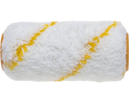 Малярный ролик GIRPAINT, 30x100 мм, бюгель 6 мм, ворс 10 мм, полиакрил, все виды ЛКМ STAYER 0215-10