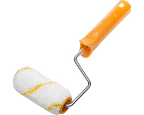 Малярный валик GIRPAINT, 30x100 мм, бюгель 6 мм, ворс 10 мм, полиакрил, все виды ЛКМ STAYER 0315-10