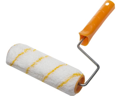 Малярный валик GIRPAINT, 30x150 мм, бюгель 6 мм, ворс 10 мм, полиакрил, все виды ЛКМ STAYER 0315-15