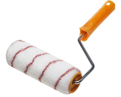 Малярный валик NYLON, 48x180 мм, бюгель 8 мм, ворс 10 мм, полиамид, для агрессивных сред STAYER 0316-18
