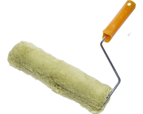 Фасадный валик с ручкой SYNTEX, 50x240 мм, бюгель 6 мм, ворс 18 мм, полиакрил, все виды ЛКМ STAYER 0320-24