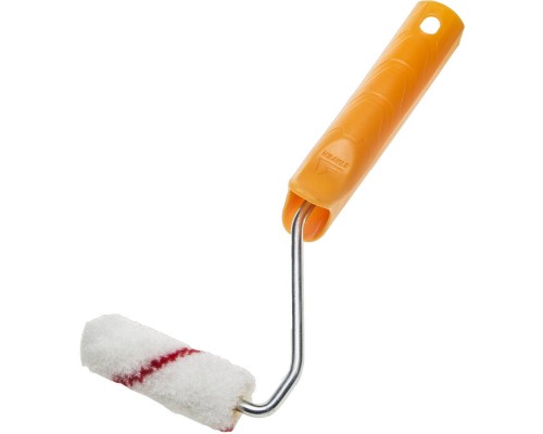 Малярный мини-валик в сборе NYLON, 15x70 мм, бюгель 6 мм, ворс 8 мм, полиамид, для агрессивных сред STAYER 03-0506-07_z01