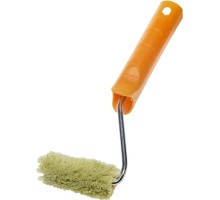 Малярный мини-валик в сборе SYNTEX, 15x70 мм, бюгель 6 мм, ворс 12 мм, полиакрил, все виды ЛКМ STAYER 03-0512-07_z01