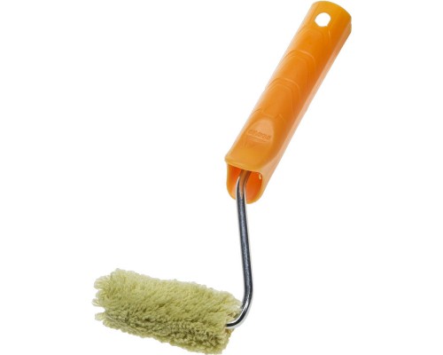 Малярный мини-валик в сборе SYNTEX, 15x70 мм, бюгель 6 мм, ворс 12 мм, полиакрил, все виды ЛКМ STAYER 03-0512-07_z01