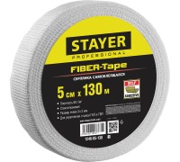 Самоклеящаяся серпянка FIBER-Tape, 5 смx130 м, 3x3 мм STAYER 1246-05-130_z01